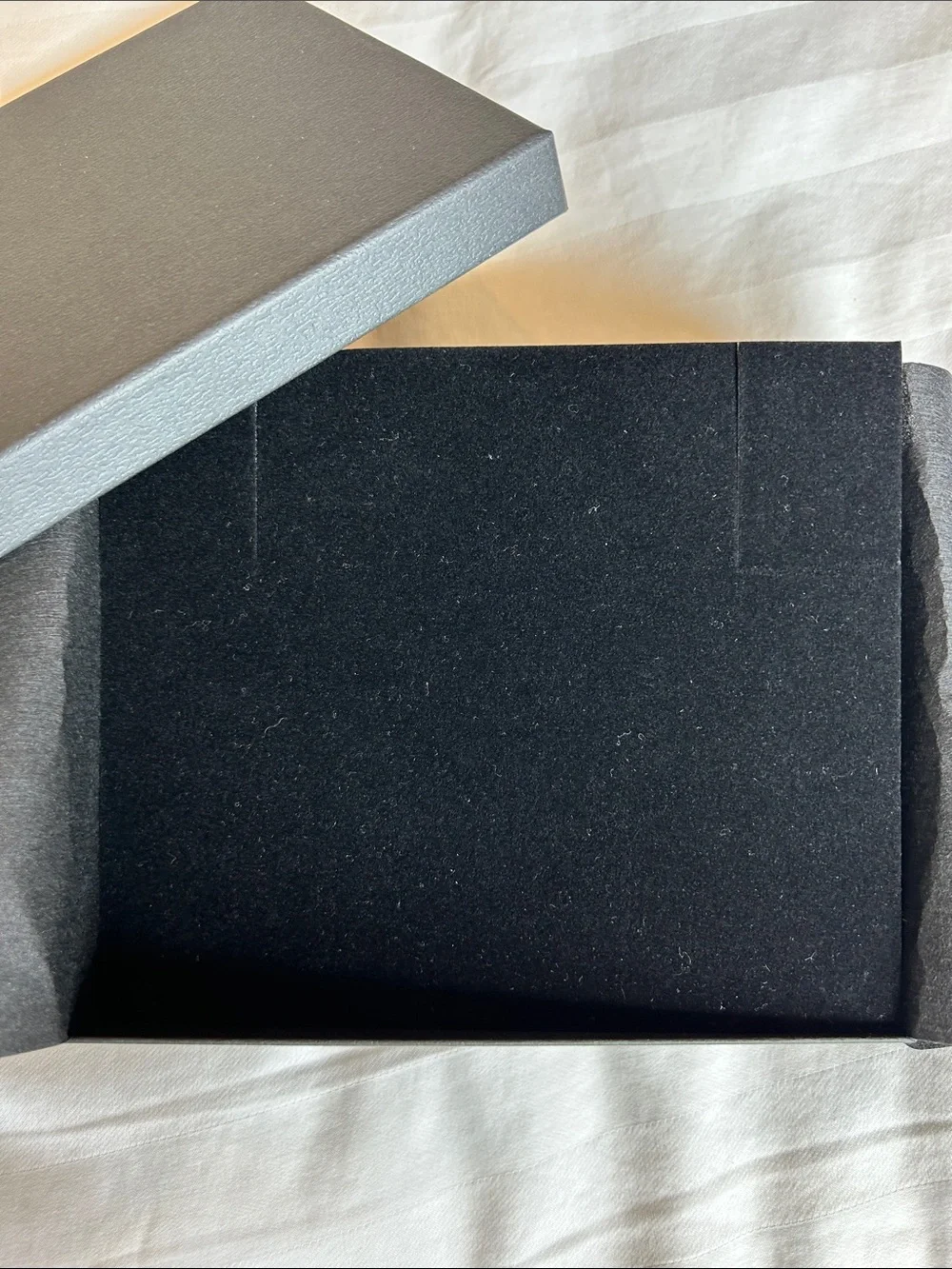 Black Jewelry Organizer Gift Box - Tennis Necklace